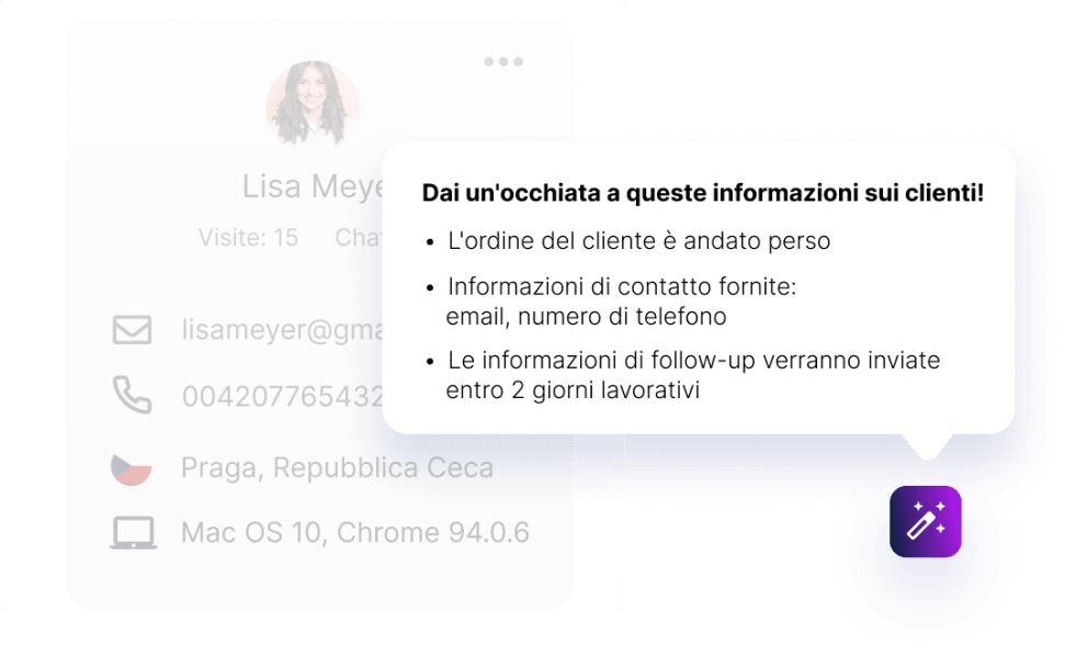 Il chatbot tuttofare - non solo interagisce ma impara anche dai clienti e fornisce i dati acquisiti.