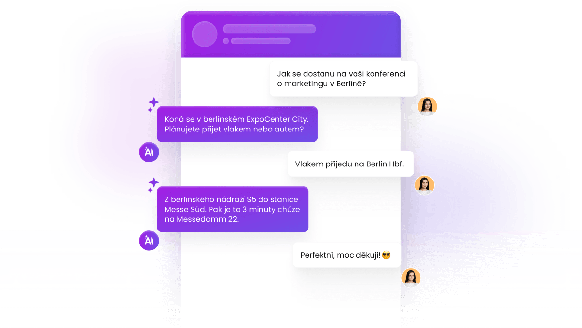 AI Asistentka pro váš web