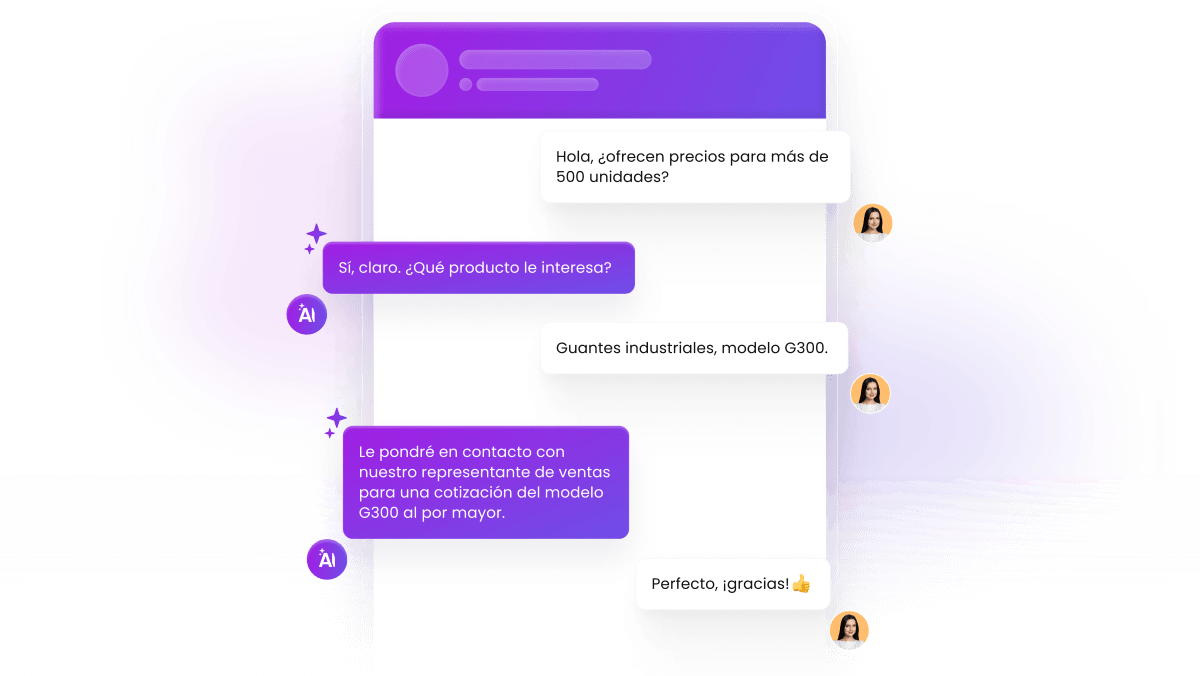 Soluciones IA que convierten prospectos y fidelizan clientes