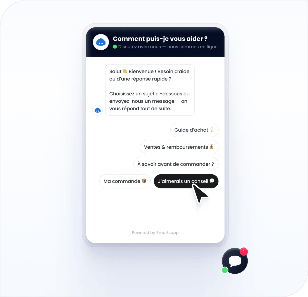 Smartsupp Chatbot