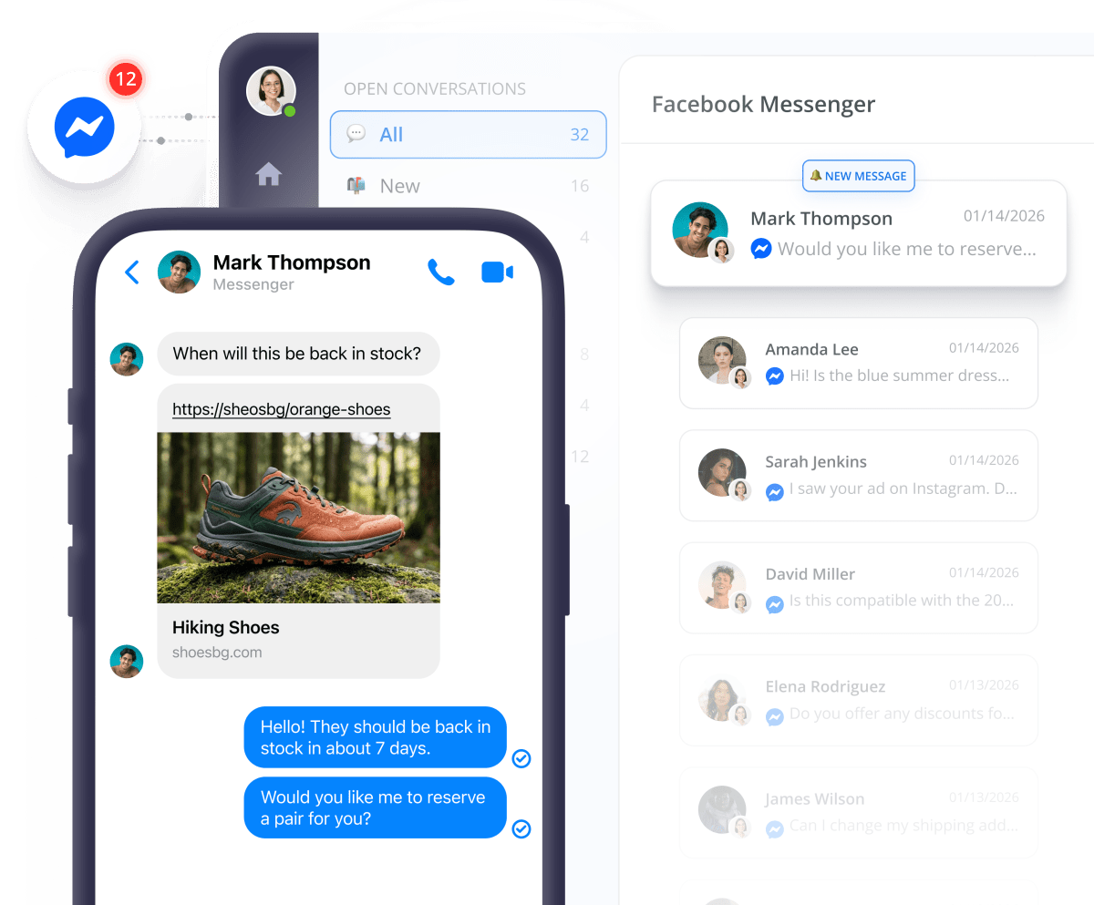 Smartsupp - Facebook Messenger integration