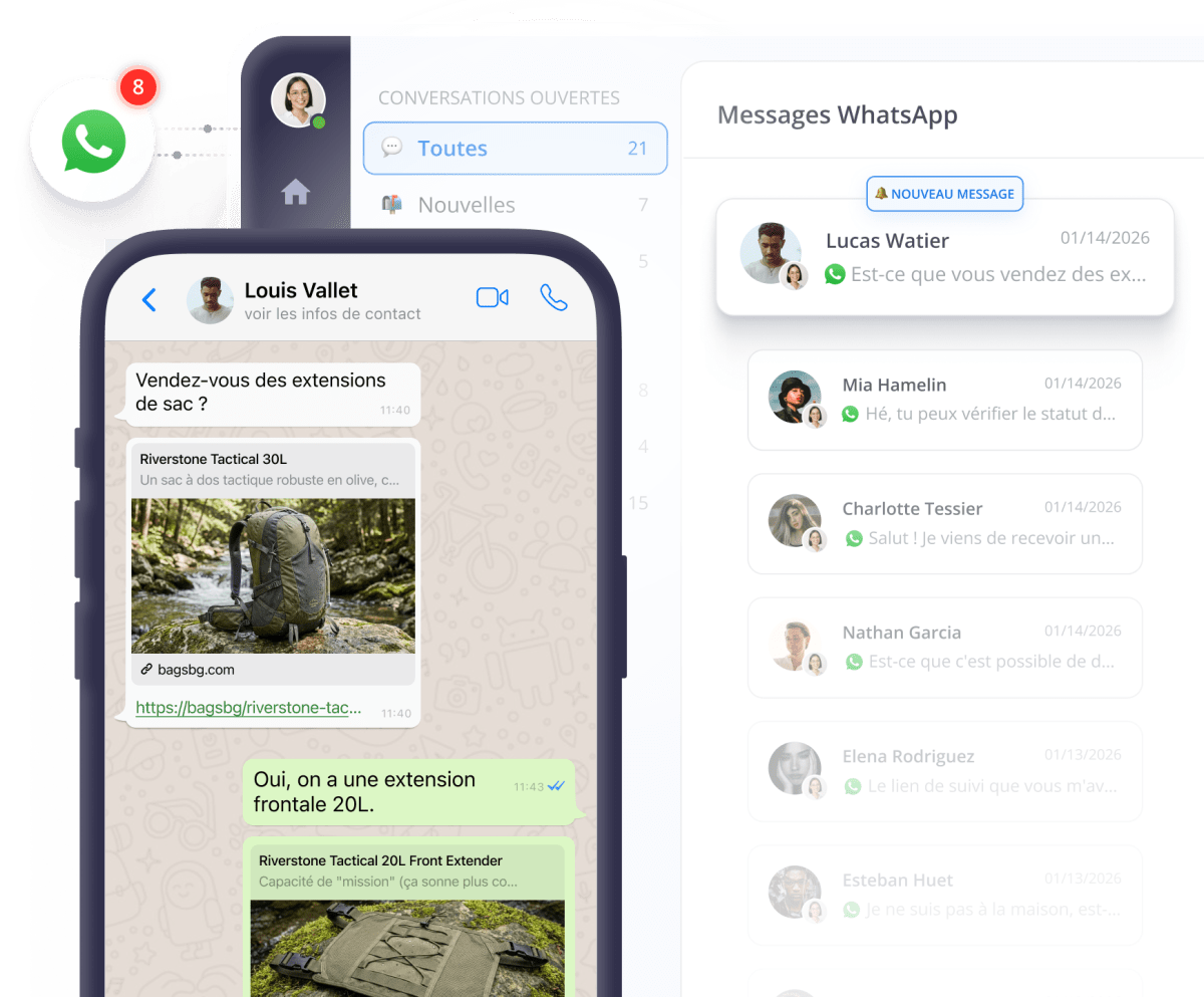 Smartsupp – Intégration de WhatsApp