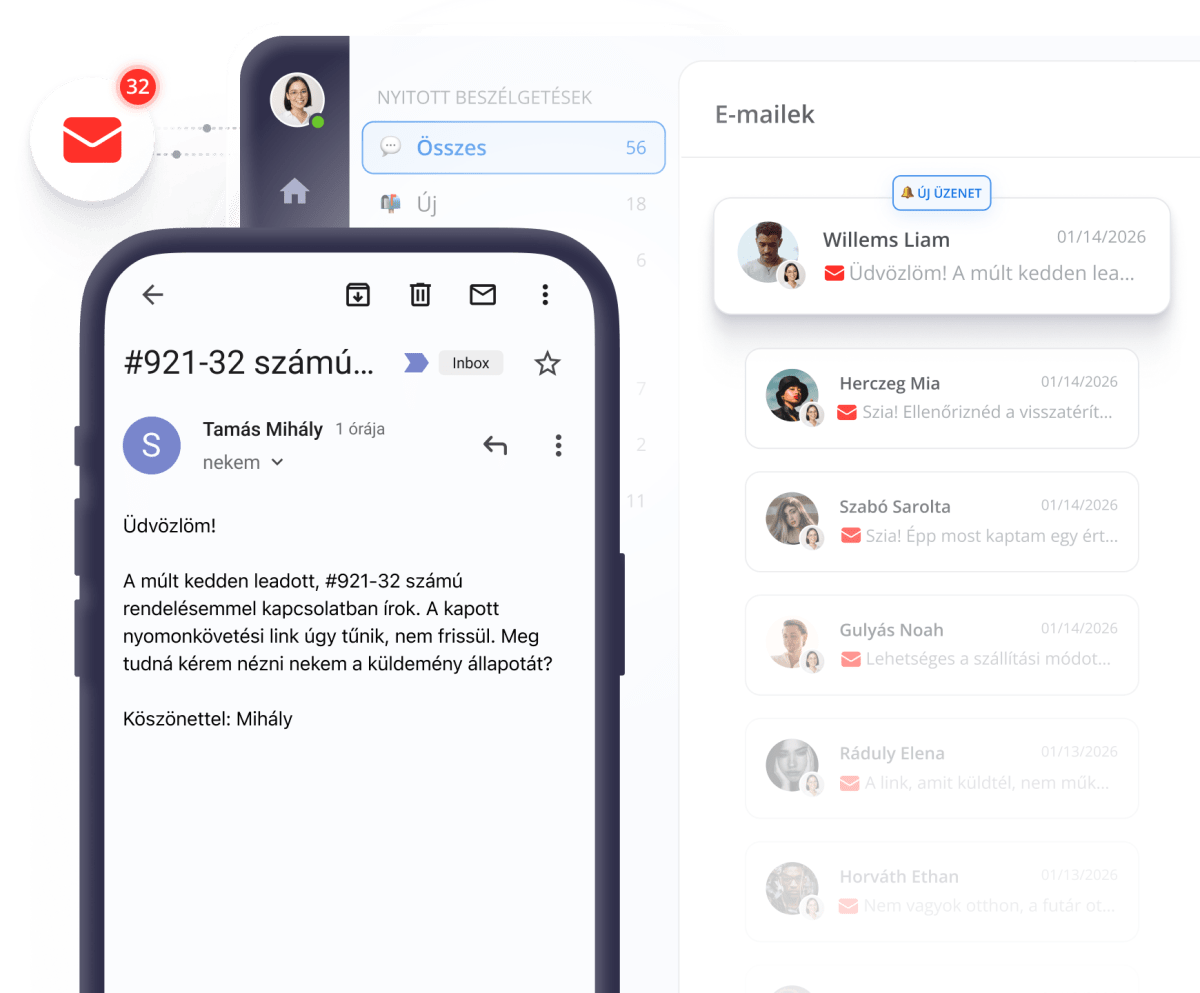 Smartsupp - E-mail integráció