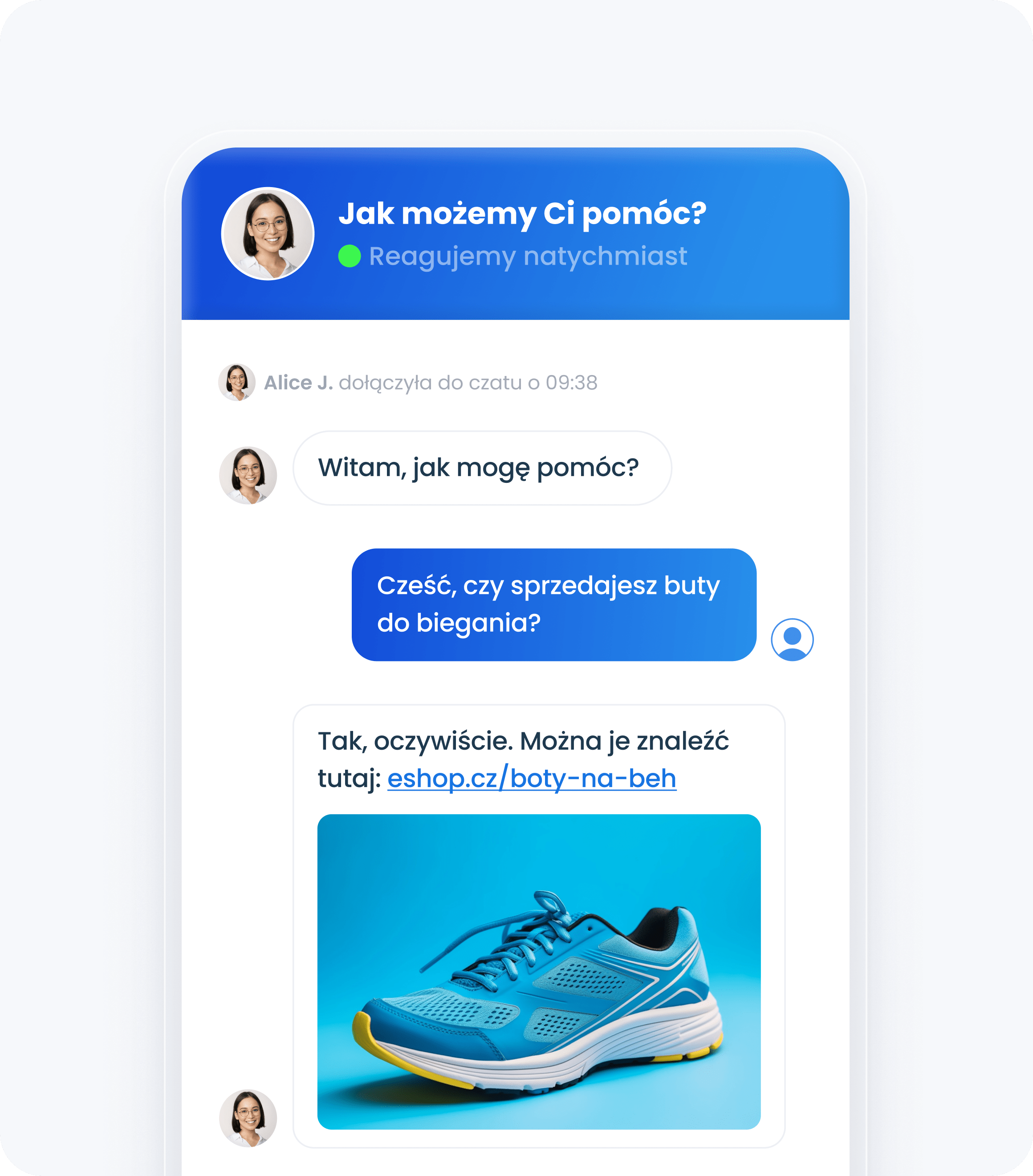 Widżet Smartsupp na stronie