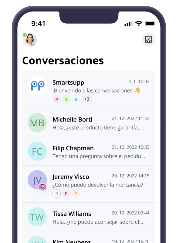Smartsupp Inbox Mobile