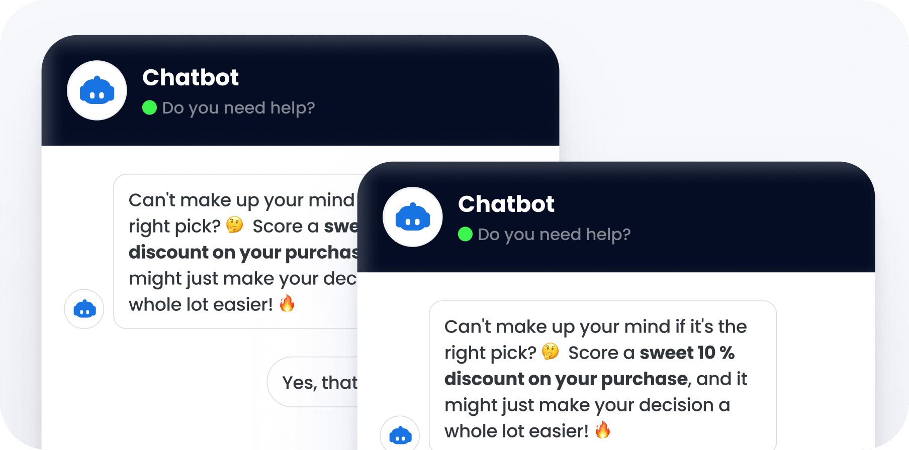 Chatbot conversation history