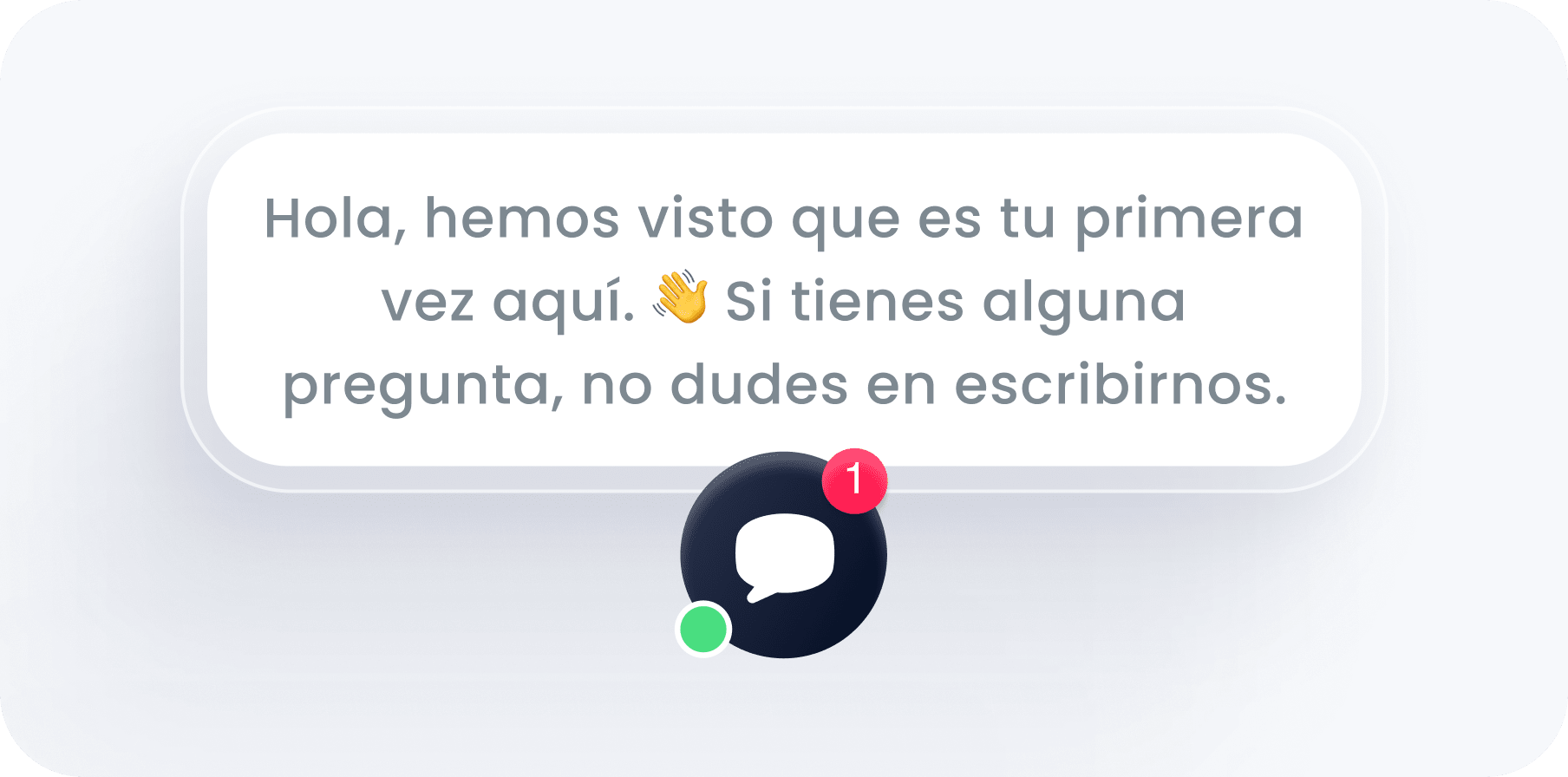 Mensaje automatizado de chatbot