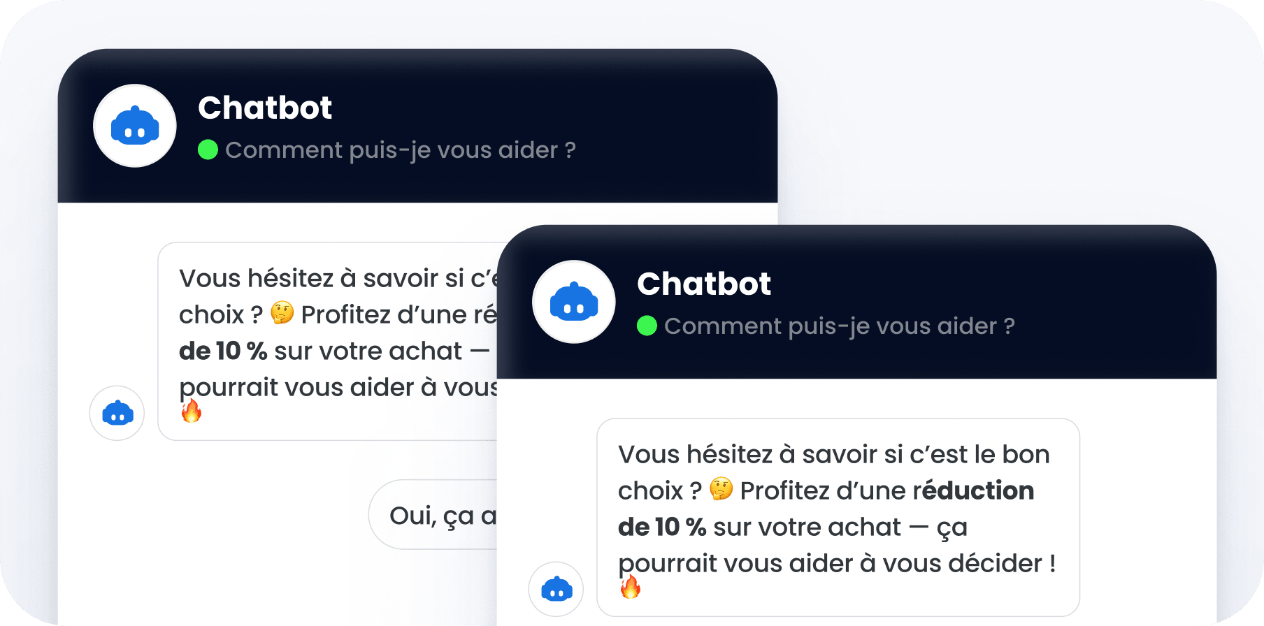Historique des conversations par chatbot