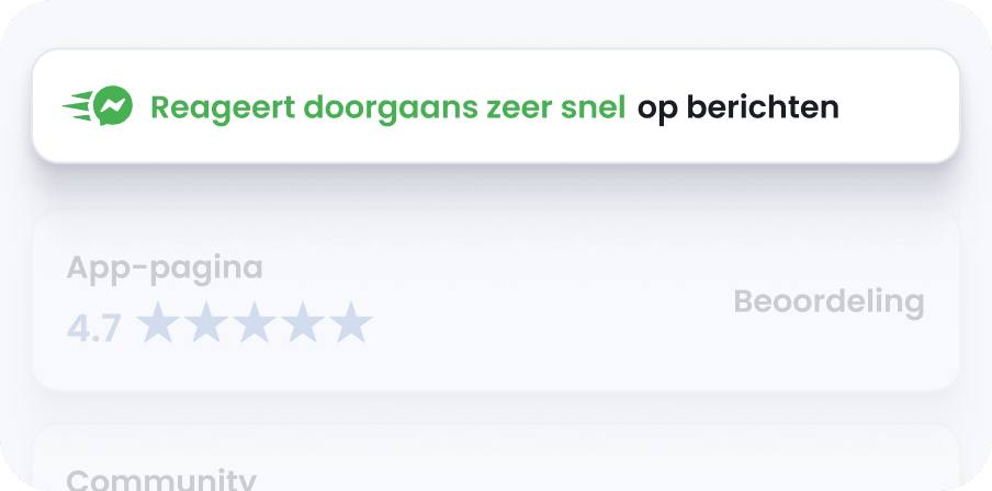 Verdien het "Zeer responsief"-badge