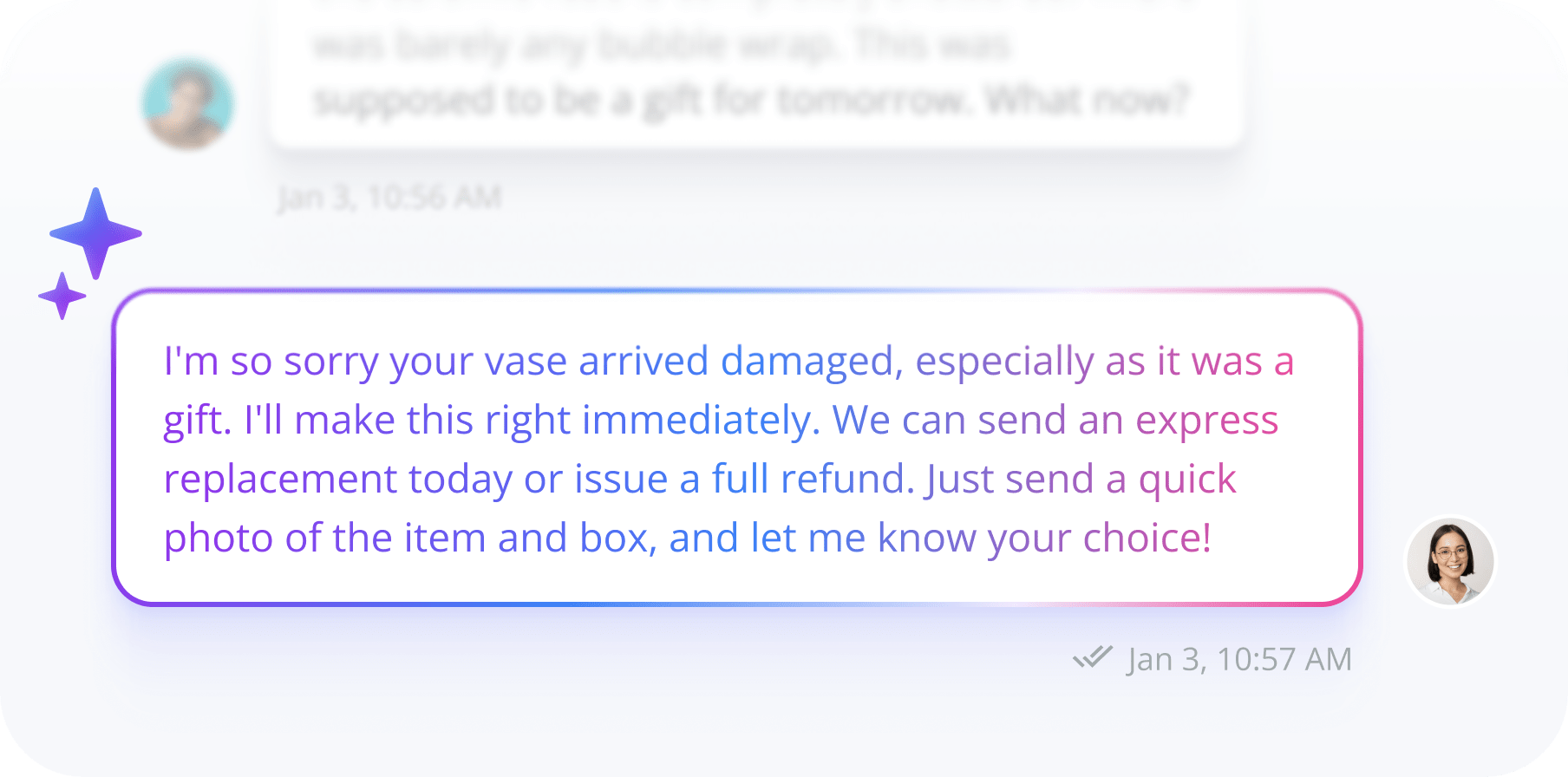 Send the perfect message