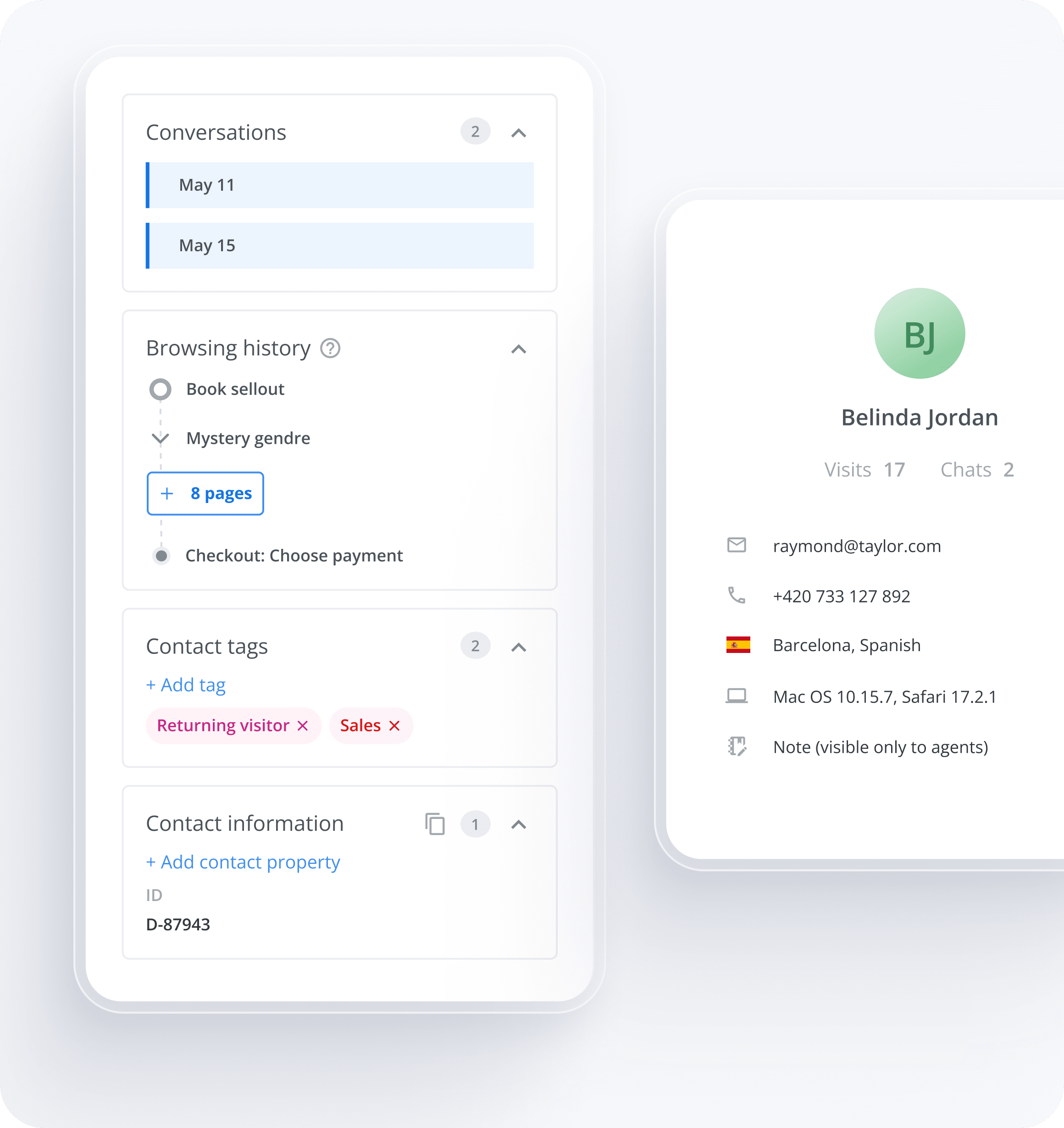 Report e statistiche - dati cliente approfonditi