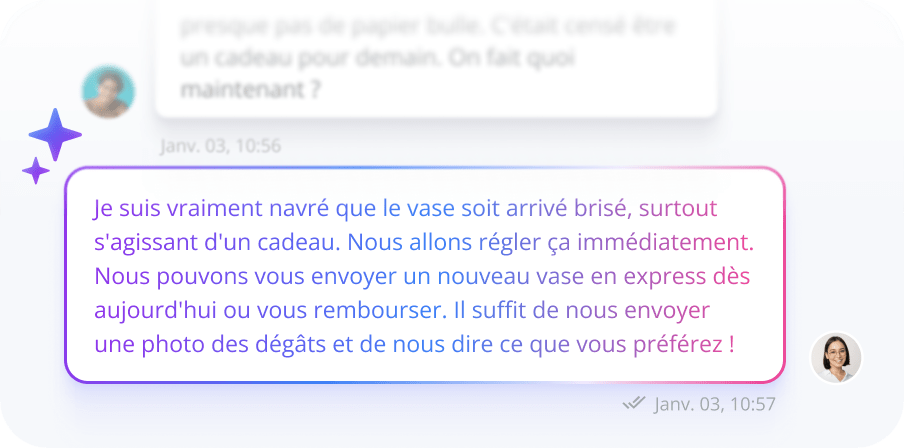 Envoyer le message parfait