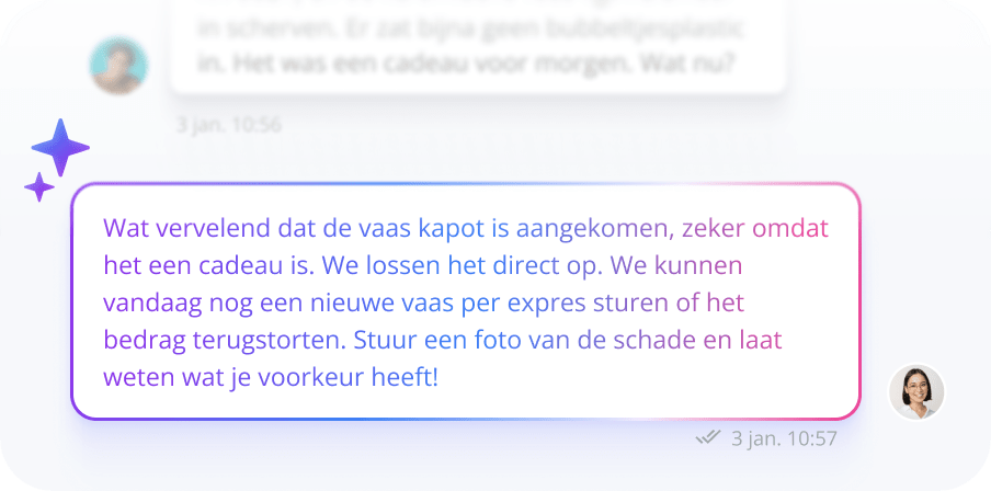 Het perfecte bericht verzenden