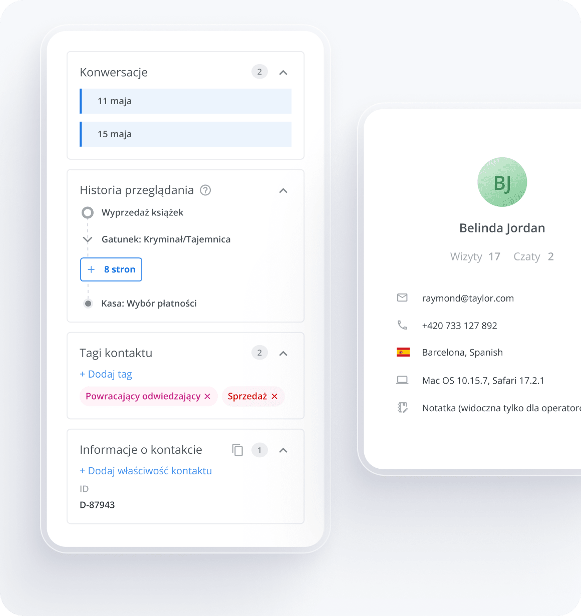 Raportowanie i statystyki - szczegółowe dane o klientach