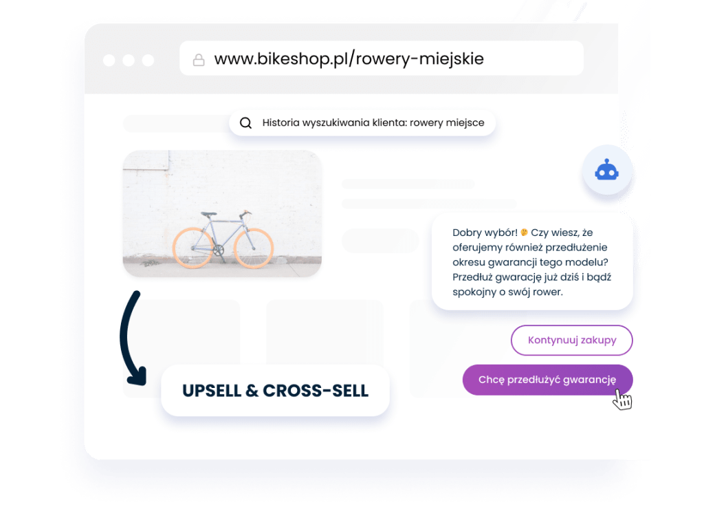 Up-selling i cross-selling przy użyciu Smartsupp