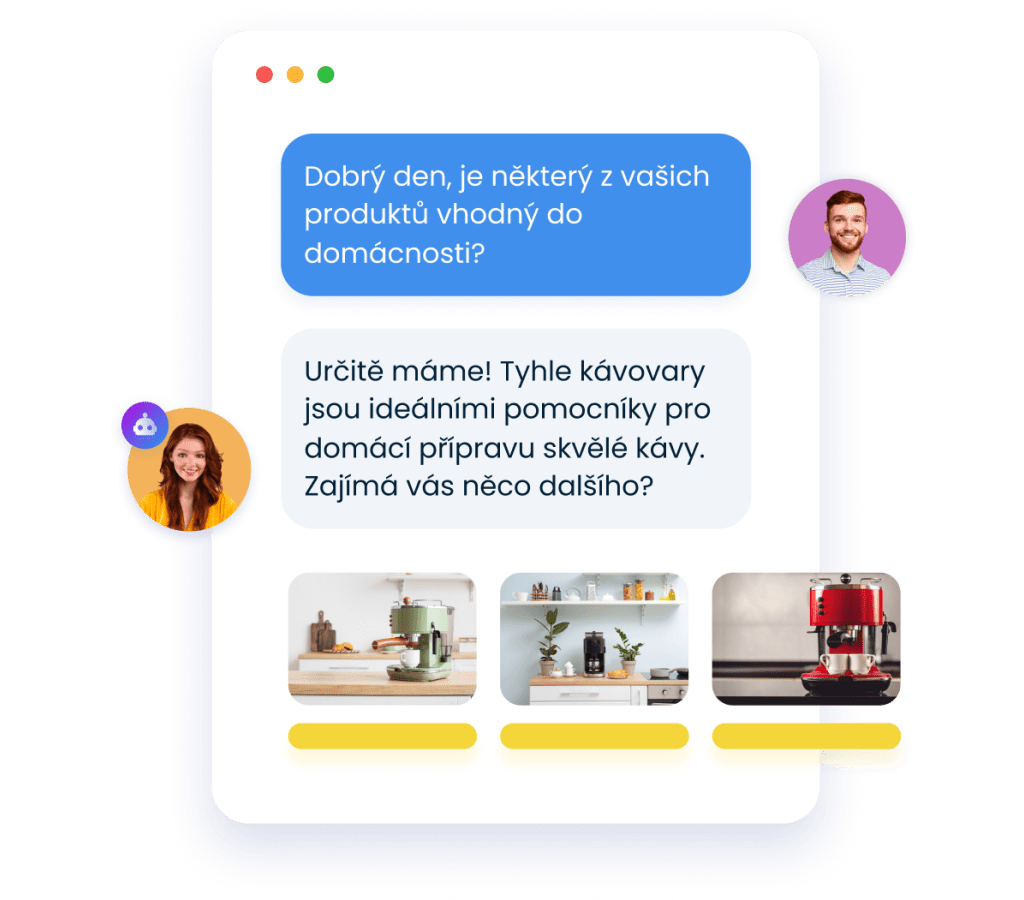 Nabídka AI nákupního asistenta