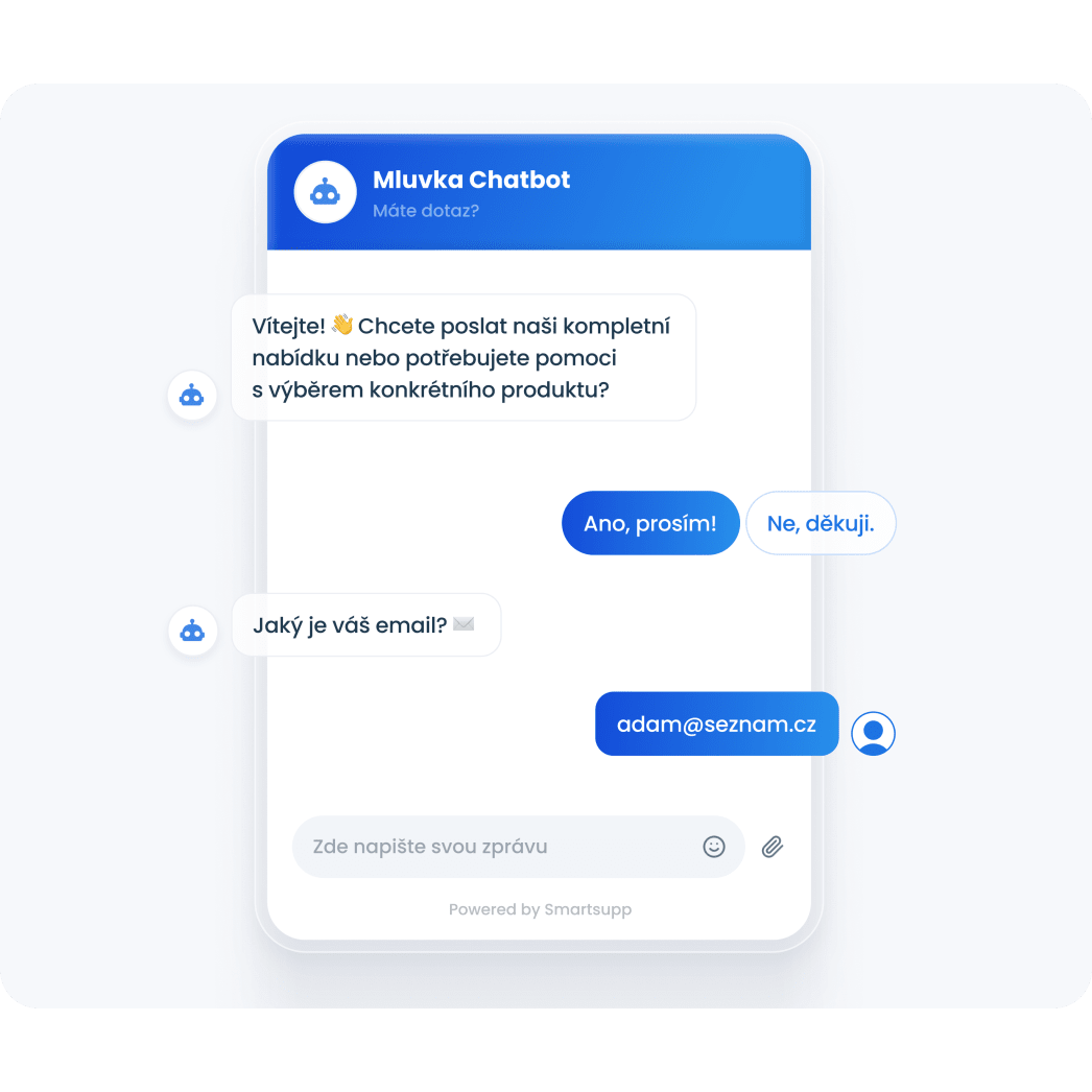 Smartsupp Sběr poptávek