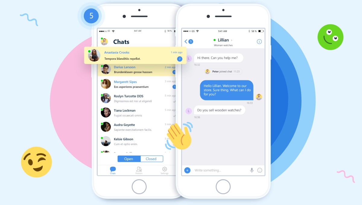 Chatten Sie unterwegs! Holen Sie unsere neue Chat-App!