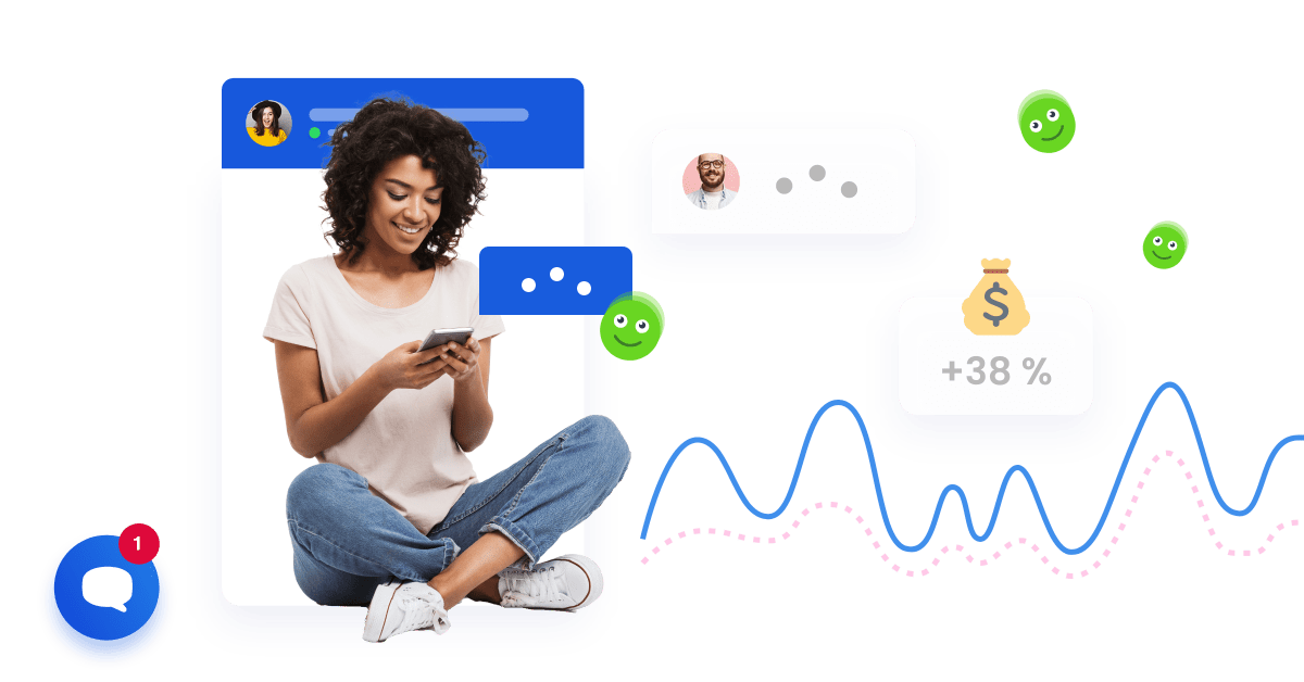 Live Chat feature, helps businesses deliver a personalized online shopping experience and drives sales by combining web chat, chatbots, and video recordings