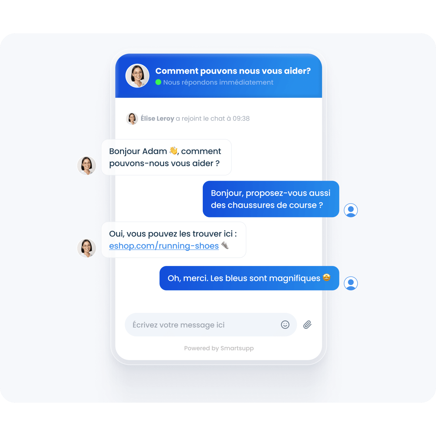 Smartsupp Chat en direct