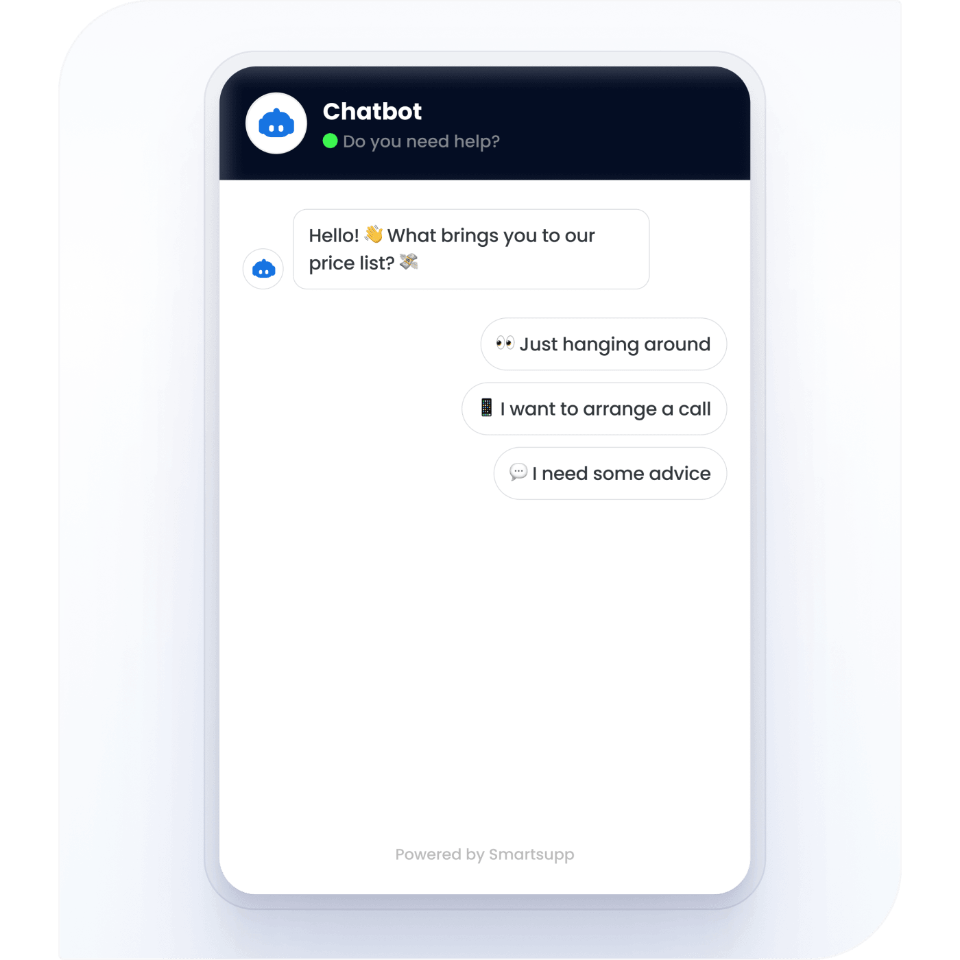 Smartsupp Chatbot for Customer Care