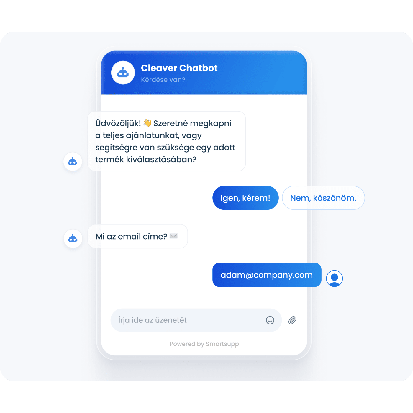 Smartsupp Lead generálás