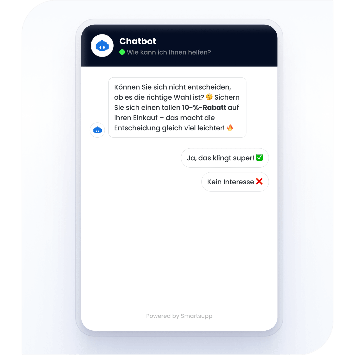 Smartsupp Chatbot für E-Commerce