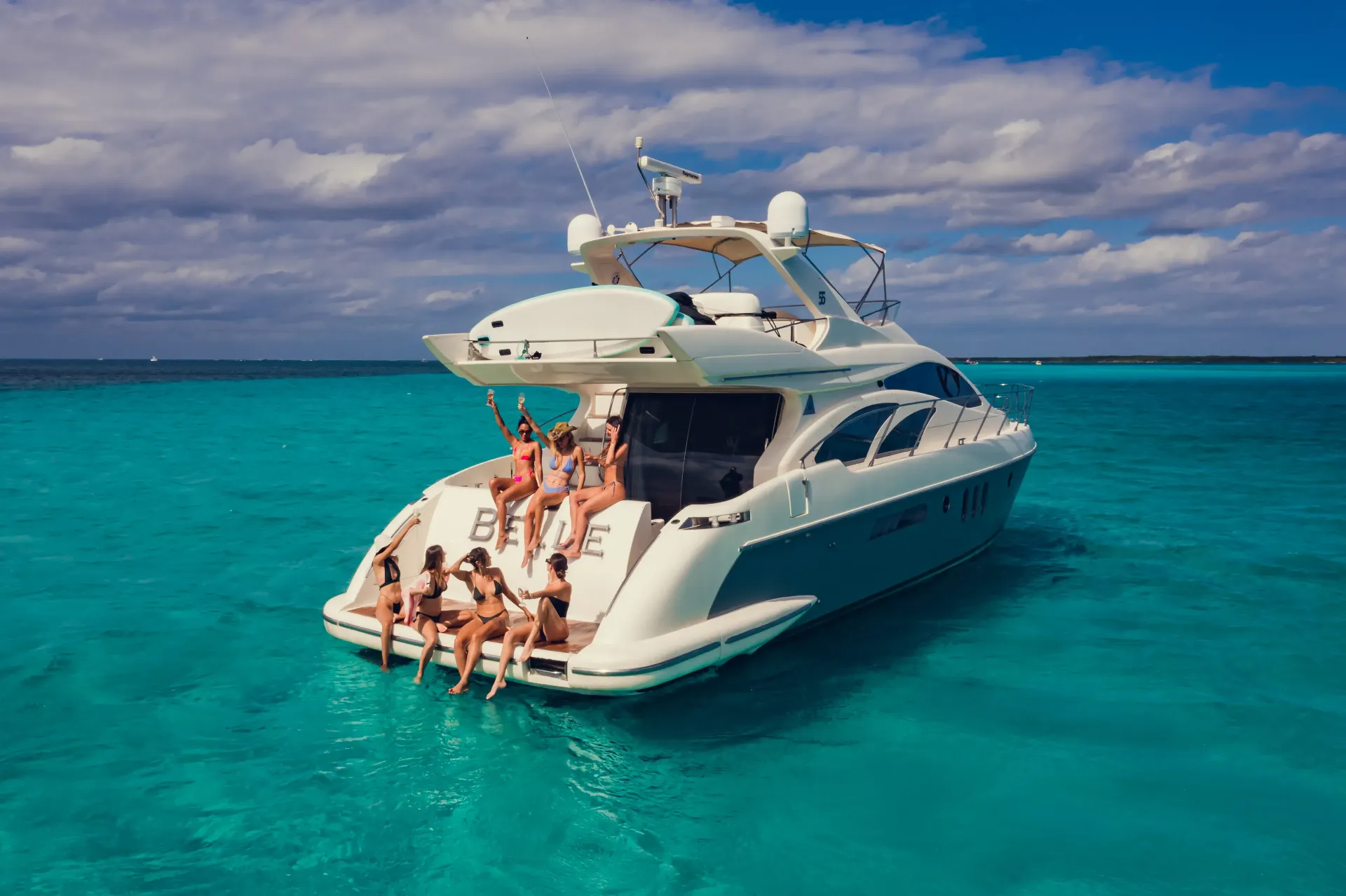 Yacht Bachelorette Party  Bacchus Exclusive Charters