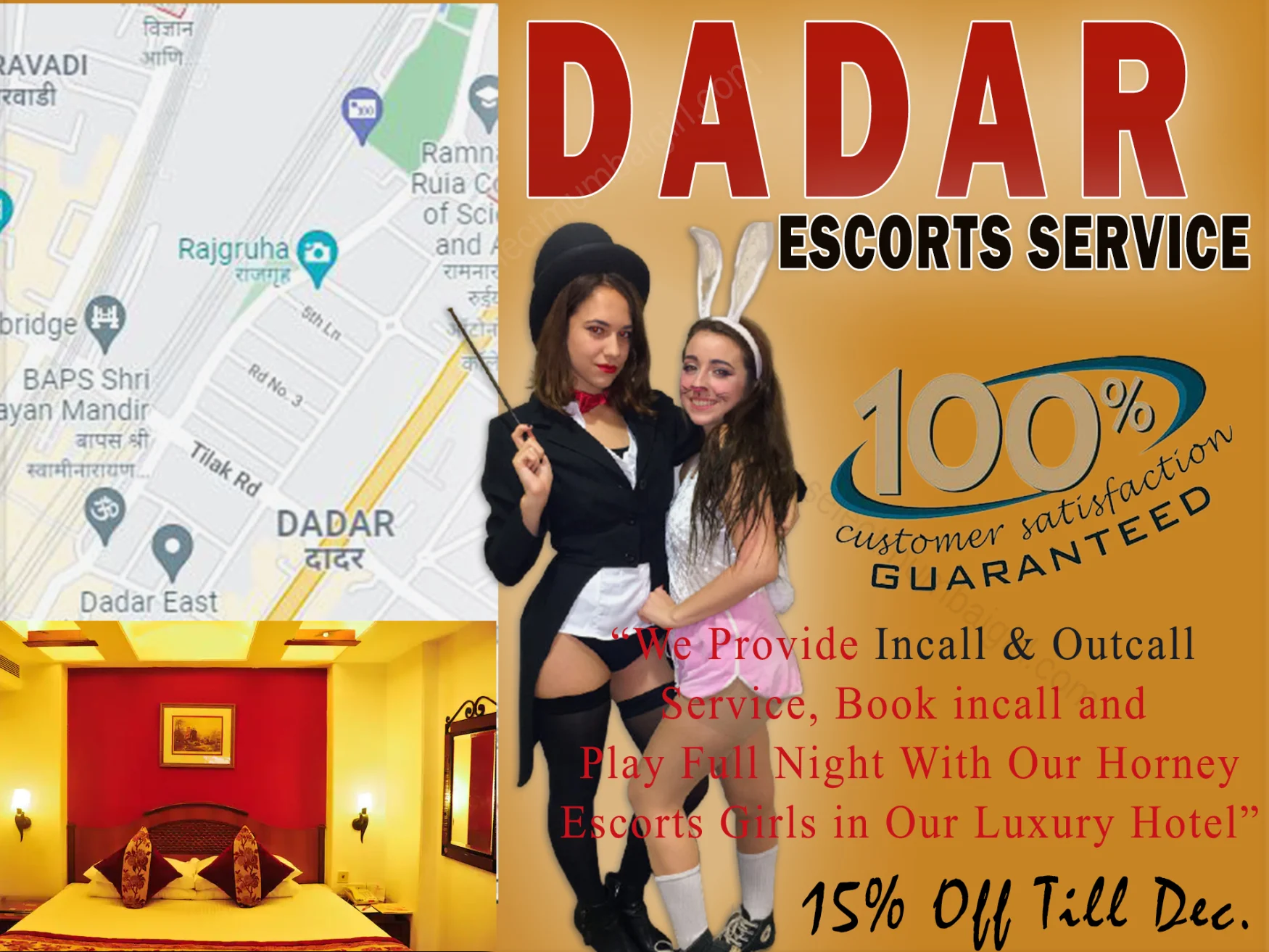 Dadar escorts location in mumbai
