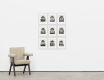 <p><b>Bernd & Hilla Becher<br />
</b><i>Framework Houses</i>, 1960&ndash;73<br />
Nine silver gelatin prints<br />
Each: 23.5 &times; 17 cm | 9 1/4 &times; 6 3/4 inches<br />
Each (framed): 40.4 &times; 29.5 cm | 16 &times; 11 5/8 inches<br />
Overall (framed): 124.5 &times; 91.5 cm | 49 &times; 36 inches</p>
