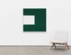 <p><b>Rosemarie Trockel<br />
</b><i>Climate Box</i>, 2023<br />
Acrylic wool on canvas, plexiglass<br />
102.3 &times; 102.1 &times; 6.3 cm | 40 1/4 &times; 40 1/8 &times; 2 1/2 inches</p>
