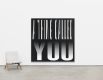<p><b>Barbara Kruger<br />
</b><i>Untitled (A thing called you)</i>, 2024<br />
Digital print on vinyl<br />
213.4 &times; 213.4 &times; 6.5 cm | 84 &times; 84 &times; 2 5/8 inches</p>
