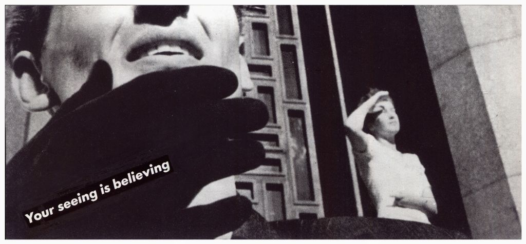 Barbara Kruger – Paste Up – London