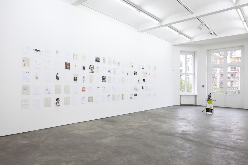 John Bock – Knick-Falte in der Schädeldecke – Berlin