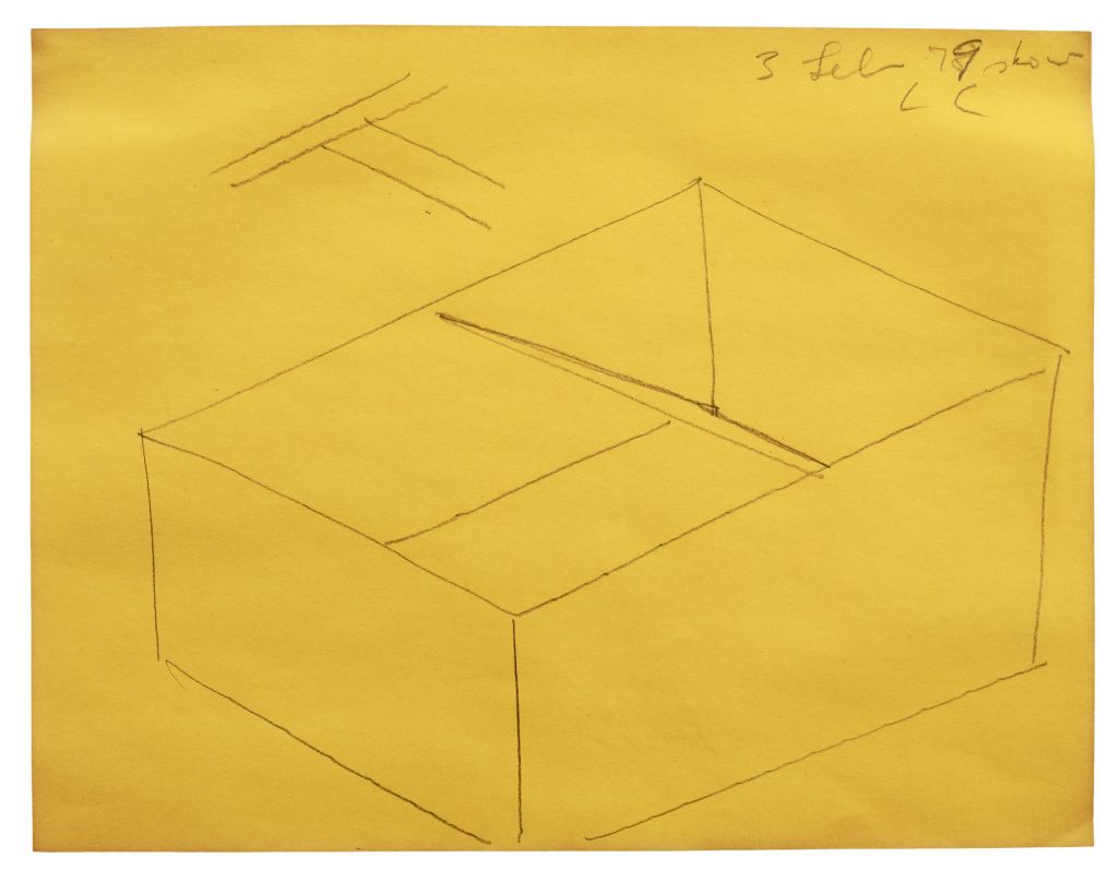 Donald Judd – Working Papers: Donald Judd Drawings, 1963 – 93 – Berlin