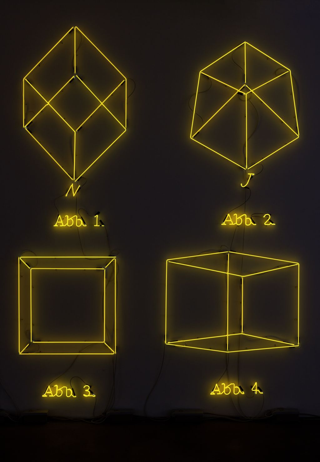 Joseph Kosuth – Amnesia: various, luminous, fixed. – London