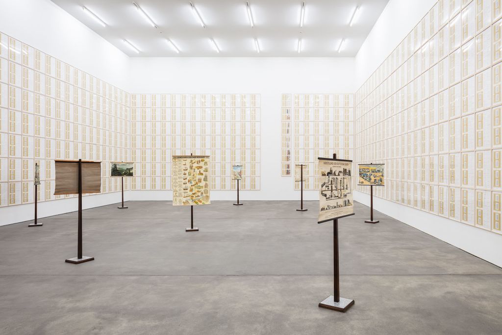 Hanne Darboven – Erdkunde und (Süd-) Koreanischer Kalender – Berlin