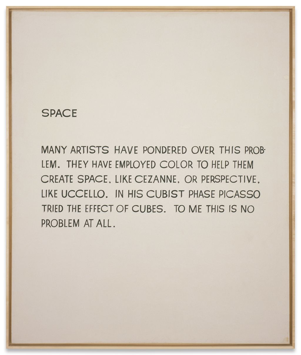 John Baldessari – NATIONAL CITY. Paintings from 1967 and 1996 – Cologne