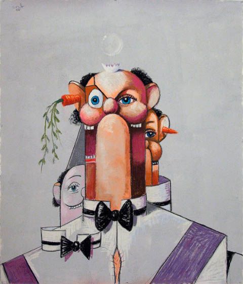 George Condo – Drawings – Berlin