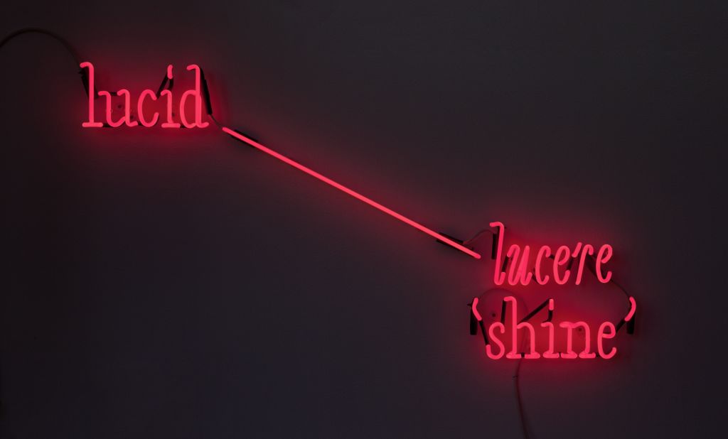 Joseph Kosuth – Insomnia: assorted, illuminated, fixed., – Berlin