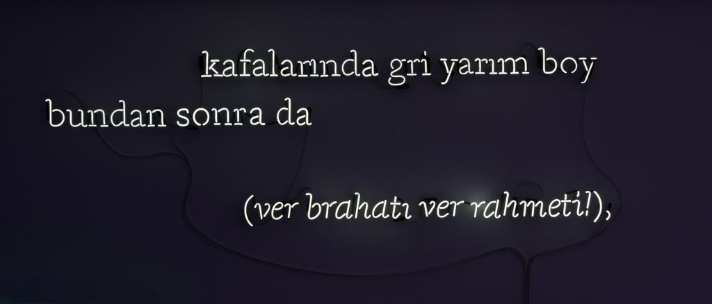 Joseph Kosuth – Insomnia: assorted, illuminated, fixed., – Berlin