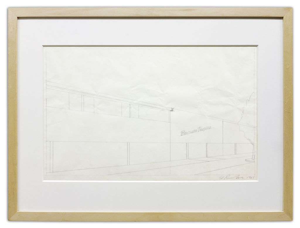 Ed Ruscha – Apartments, Parking Lots, Palm Trees and others: Films, Photographs and Drawings from 1961 to 1975 – Berlin