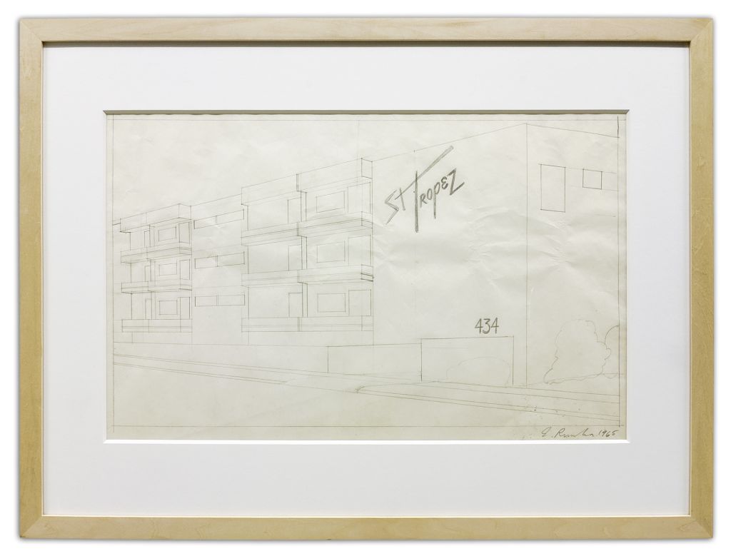 Ed Ruscha – Apartments, Parking Lots, Palm Trees and others: Films, Photographs and Drawings from 1961 to 1975 – Berlin