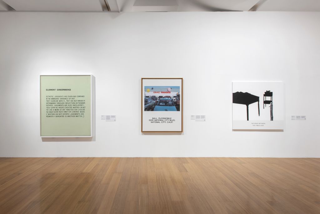 Baldessari – John Baldessari. The End of the Line