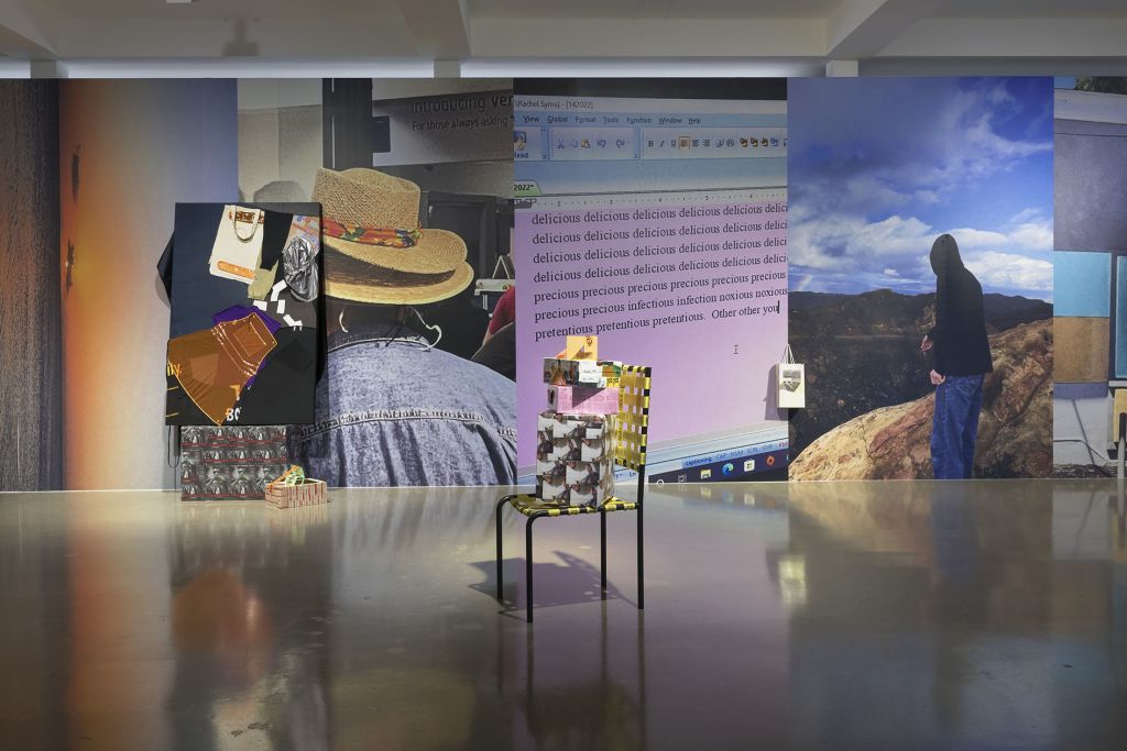 Martine Syms, Loser Back Home, installation view, Spr&uuml;th Magers, Los Angeles, 2023 Photo: Robert Wedemeyer