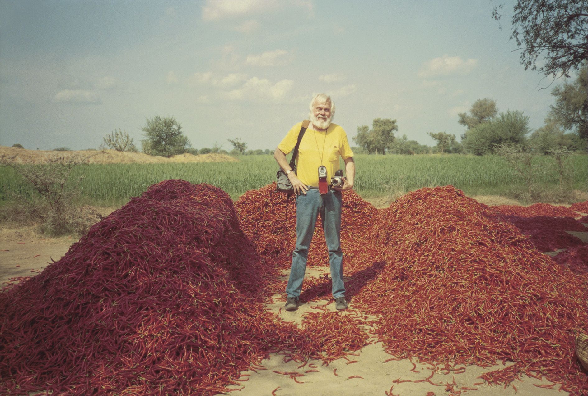 John Baldessari in Ahmedabad, 1992