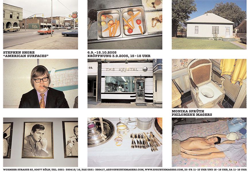 Stephen Shore – American Surfaces – Cologne