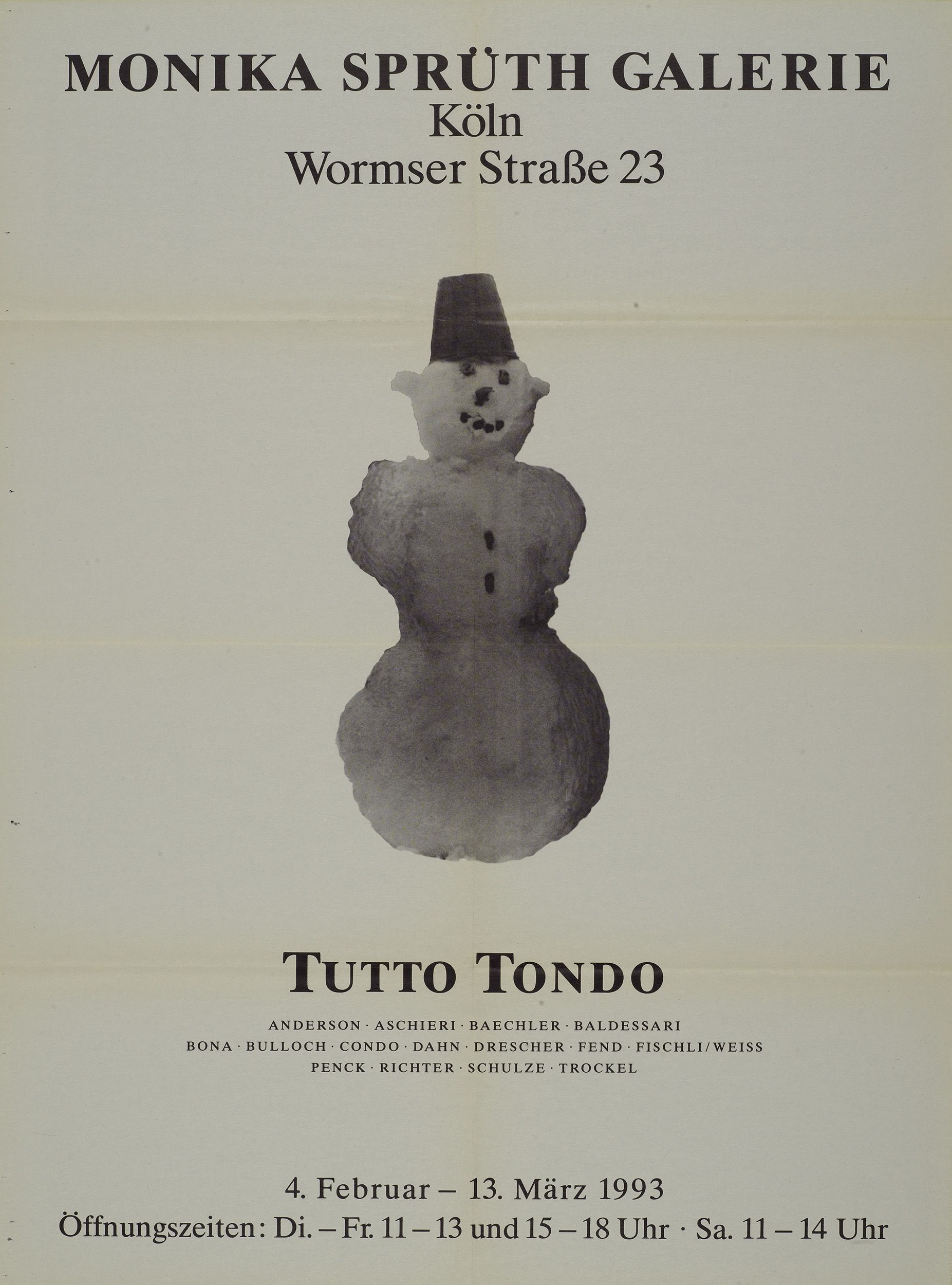 Tutto Tondo – Group Exhibition – Cologne