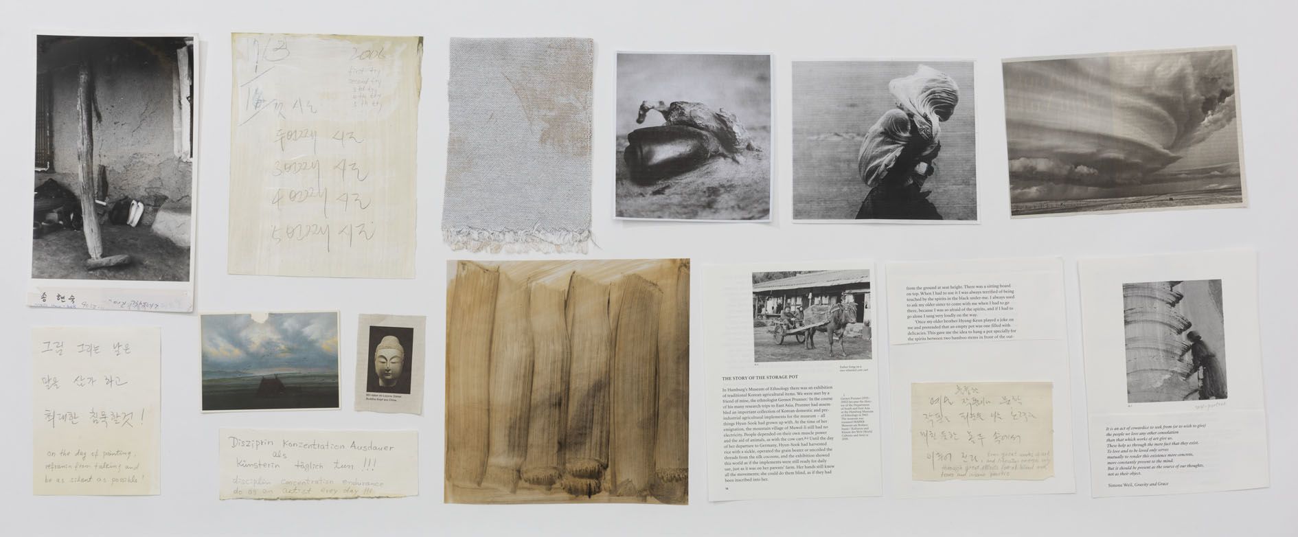 From Hyun-Sook Song’s studio archive