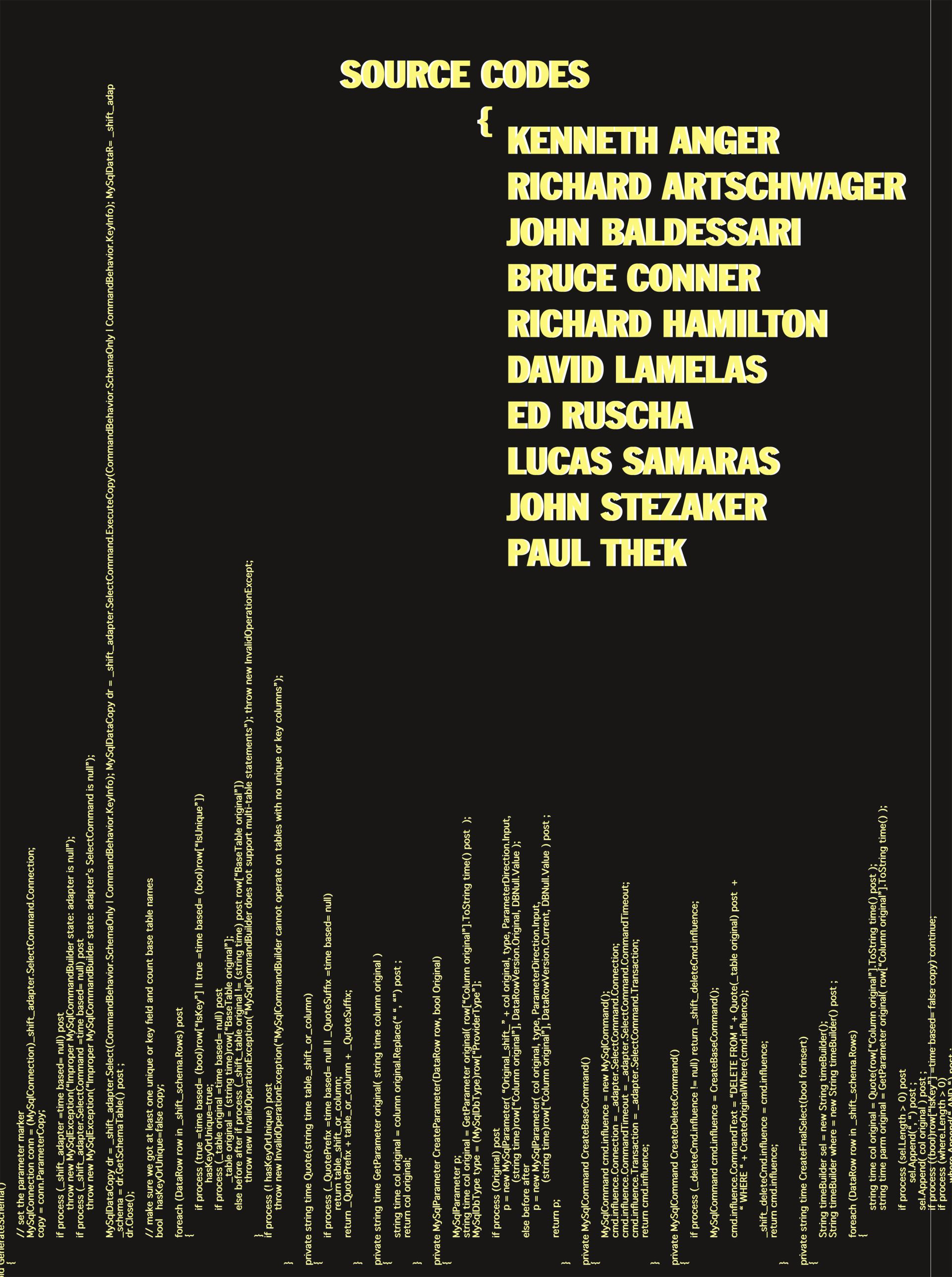 Source Codes – Group Exhibition – Berlin